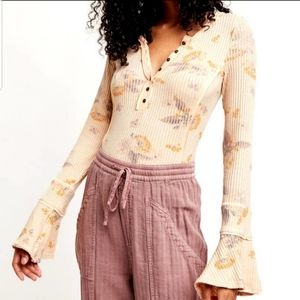 Free People Ribbed Shirt